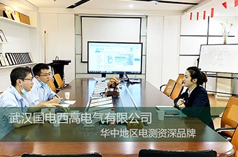 廣州客戶(hù)蒞臨國(guó)電西高參觀考察
