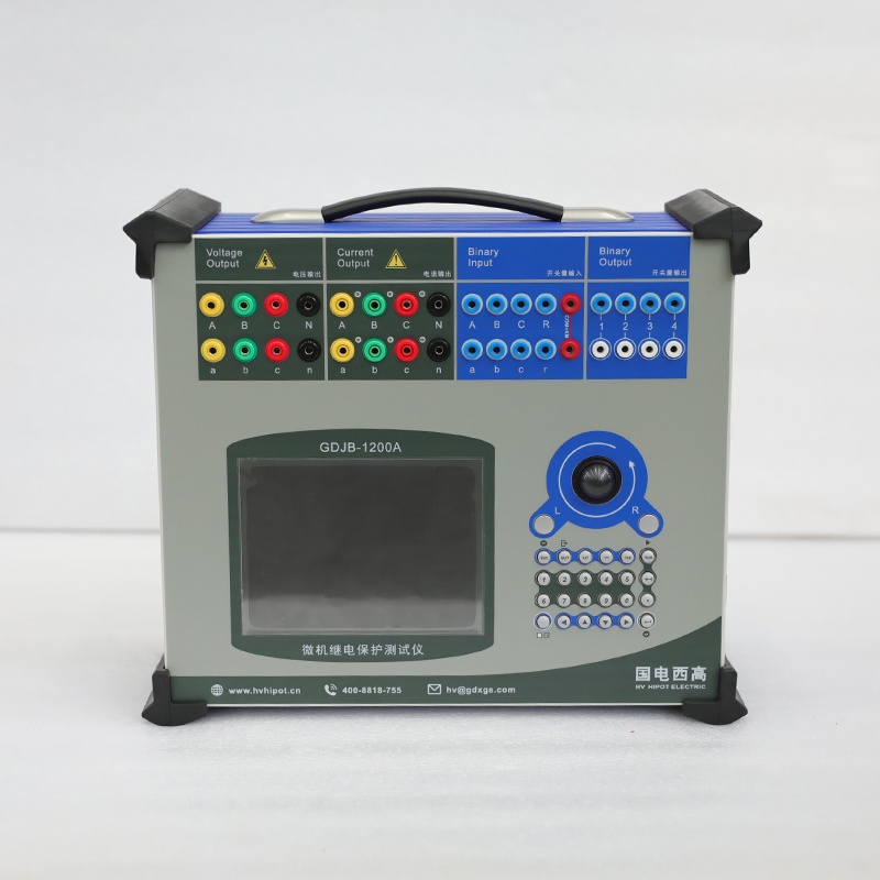 微機(jī)繼電保護(hù)測(cè)試儀實(shí)物圖