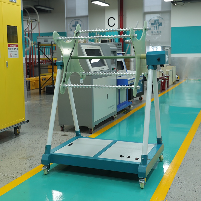 電動(dòng)絕緣繩耐壓試驗(yàn)電極裝置